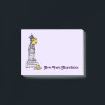 New York Hanukkah Chanukah Gelt NYC Holiday Post-it Klebezettel<br><div class="desc">Eine originelle Marker-Illustration einer klassischen NYC-Sehenswürdigkeit,  "gekleidet" für die jüdischen Feiertage! Viele weitere illustrierte Post-it Designs sind verfügbar. Sehen Sie nicht,  wonach Sie suchen? Brauchen Sie Hilfe bei der Anpassung? Kontaktieren Sie Rebecca,  um etwas für Sie entworfen zu haben.</div>