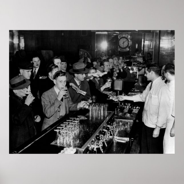 NEW YORK HAPPY STUNDE 1946 POSTER (Vorne)