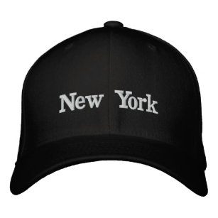 New York Hat Bestickte Baseballkappe