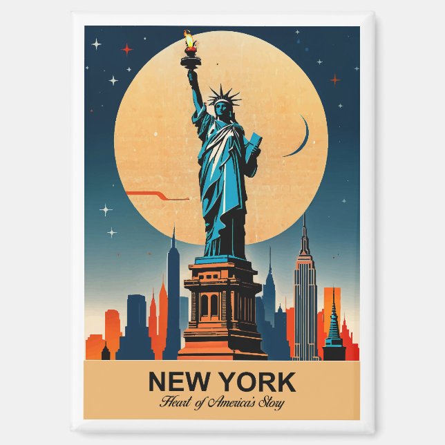 New York: Herz des amerikanischen Magnet der Gesch (Vorderseite)