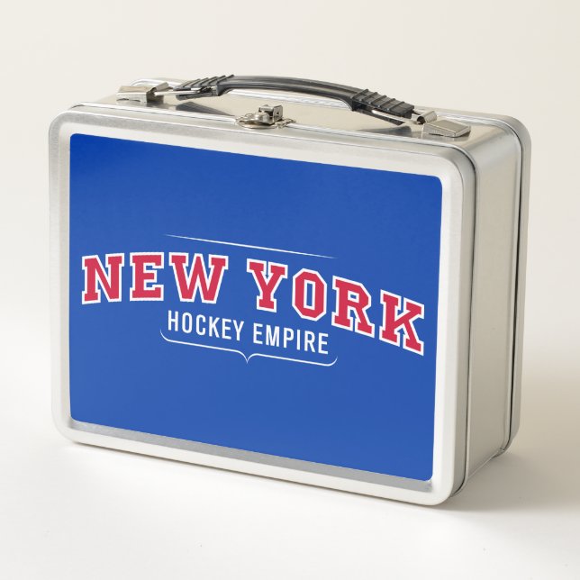 New York Hockey Empire - Blue Lunch Box (Vorderseite)