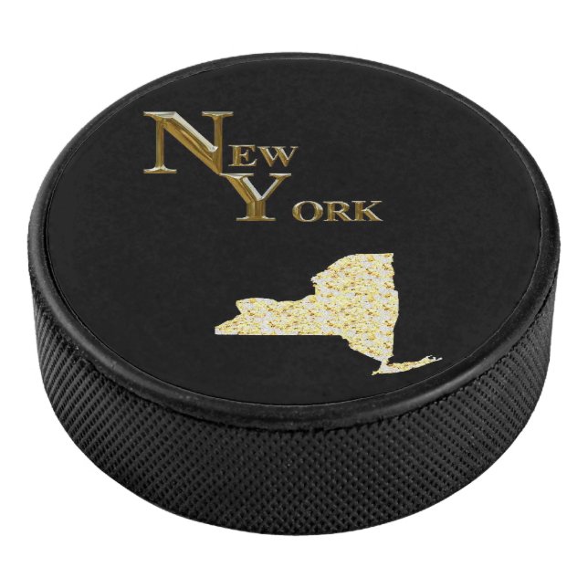 NEW YORK HOCKEY PUCK (3/4)