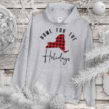 New York Holiday Buffalo Kariert Zuhause Staat Hoo