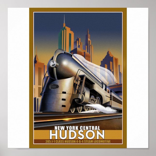 New York Hudson Loco Poster (Vorne)