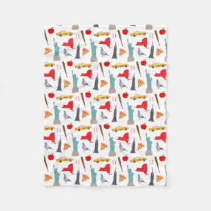 New York Icons Fleecedecke