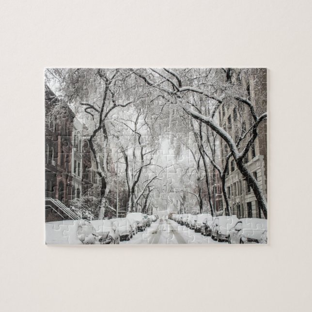 New York im Winter Puzzle (Horizontal)