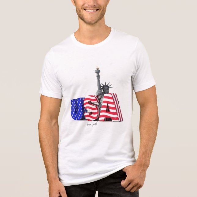 New York in Shirt (Vorderseite)