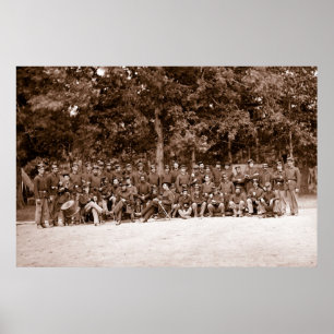 New York Infantry Company C, Zivil War Poster