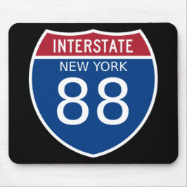 New York Interstate Sign Mousepad
