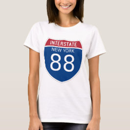 New York Interstate Sign T-Shirt