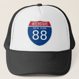 New York Interstate Sign Truckerkappe