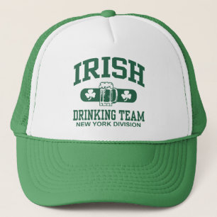 New York Irish Drinking Team Truckerkappe