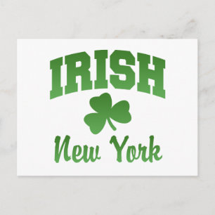 New York Irish Postcard Postkarte