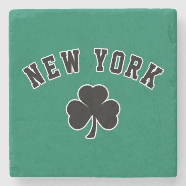 New York Irish Steinuntersetzer (Vorderseite)