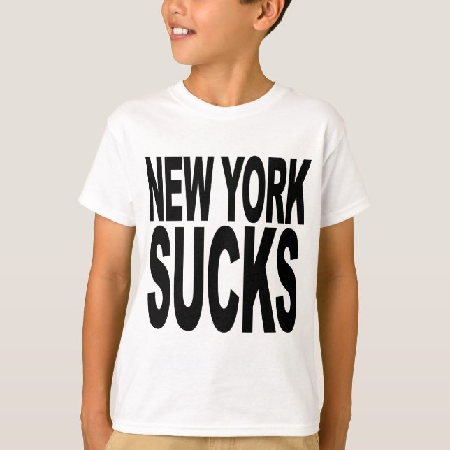 New York ist zum Kotzen T-Shirt (Vorderseite)