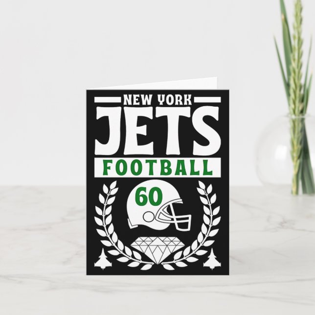 New York Jets 1960 American Edition  Karte (Vorderseite)