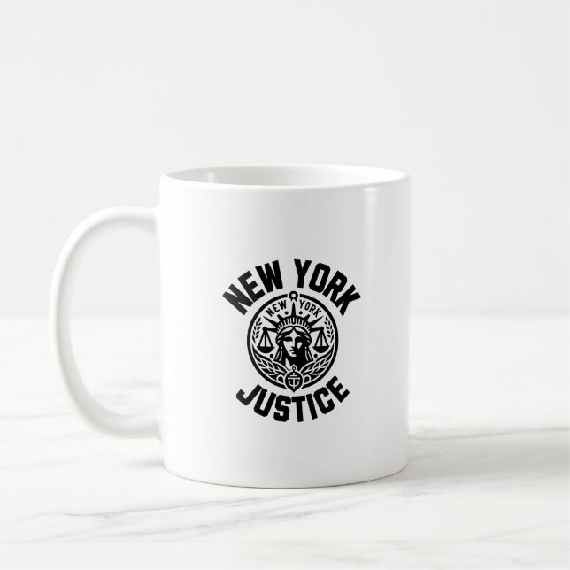New York Justice, New York Strong Kaffeetasse (Links)