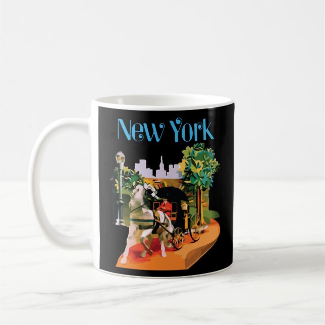 New York Kaffeetasse (Links)