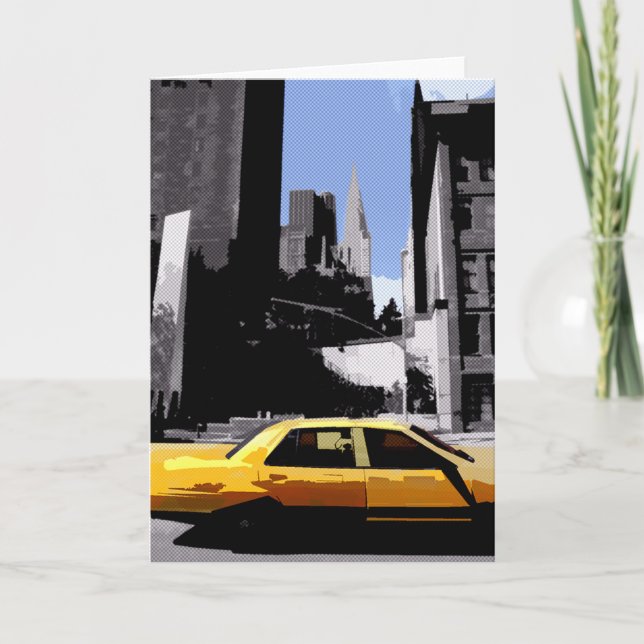 New York Karte (Vorderseite)