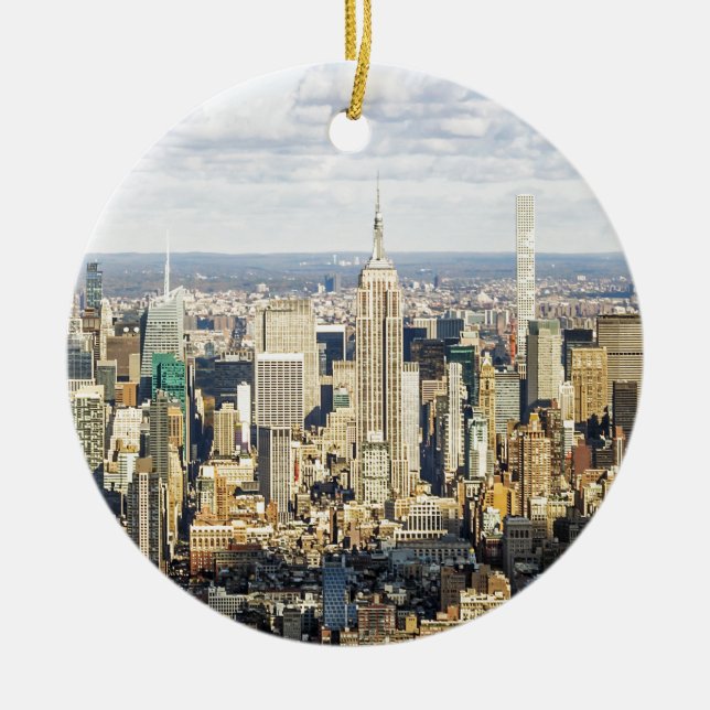 New York Keramikornament (Vorne)