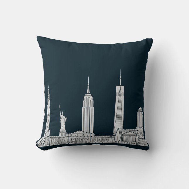 New York Kissen (Vorderseite)