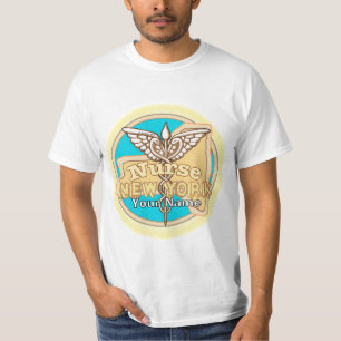 New York Krankenschwester Caduceus T-Shirt