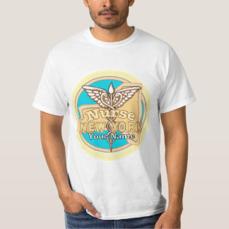 New York Krankenschwester Caduceus  T-Shirt