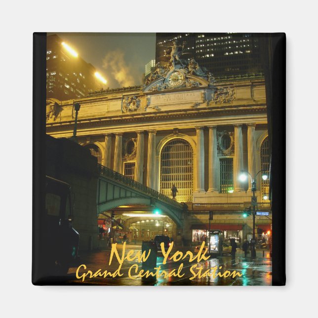 New York Kühlschrankmagnet Grand Central Souvenirs Magnet (Vorne)