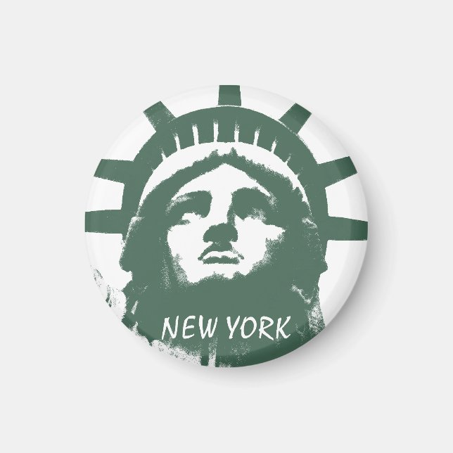 New York Kühlschrankmagnet NY Souvenir Magnet (Vorne)