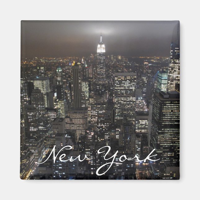 New York Kühlschrankmagnet NY Souvenir Magnet (Vorne)
