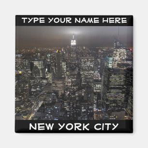 New York Kühlschrankmagnet Personalisiert NYC Magn Magnet