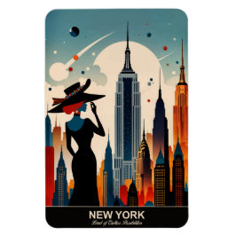 New York: Land der endlosen Möglichkeiten flexibel Magnet