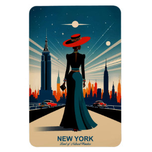 New York: Land der Naturwunder flexibel Magnet