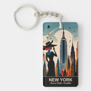 New York: Land der unendlichen Möglichkeiten Schlüsselanhänger