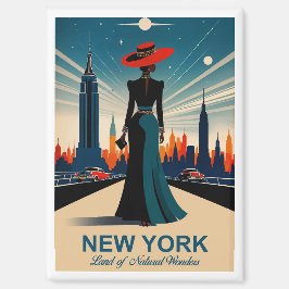 New York: Land of Natural Wonders Magnet