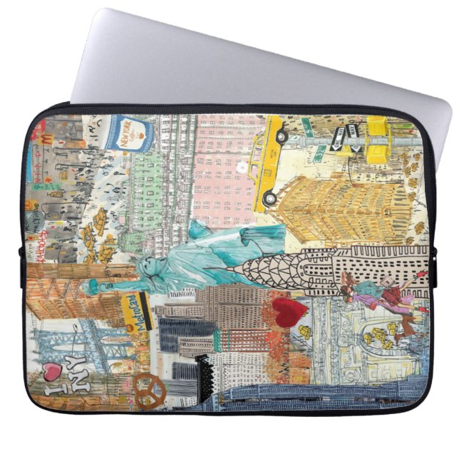 New York Laptop Sleeve (Vorderseite)