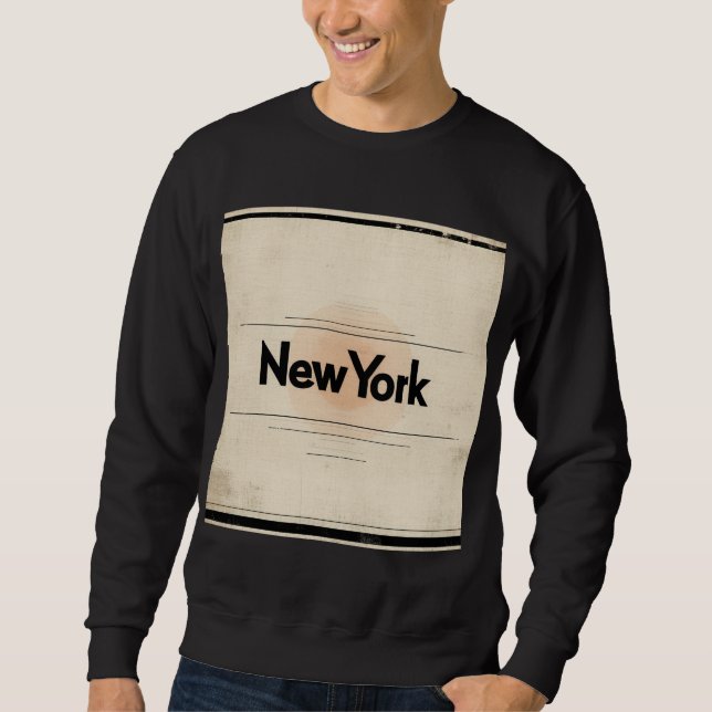 New York Limited Edition Inspiriert durch Post der Sweatshirt (Vorderseite)