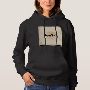 New York Limited Edition Inspiriert durch Poster d Hoodie