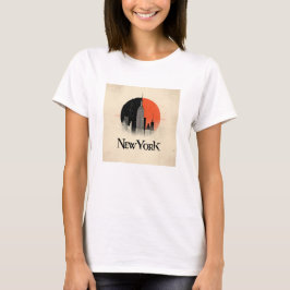 New York Limited Edition - Style Graphic der 60er T-Shirt
