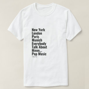 New York London Paris München - Ein MisterP-Shirt T-Shirt