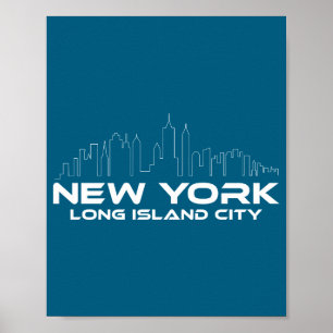 New York Long Island City _1 Poster