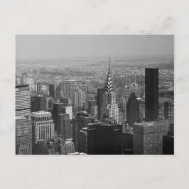 New York, Manhattan Black und White Postkarte