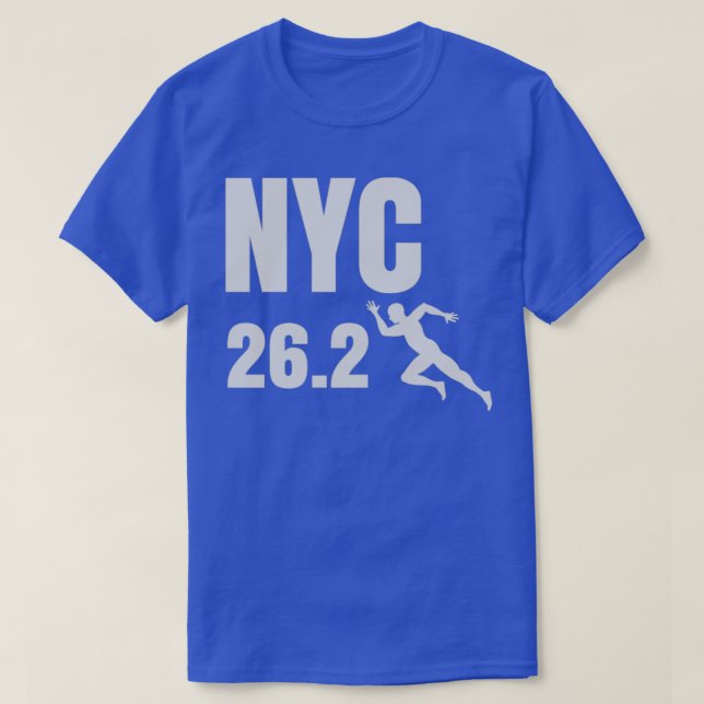 New York Marathon Major NYC Running Design T-Shirt (Design vorne)