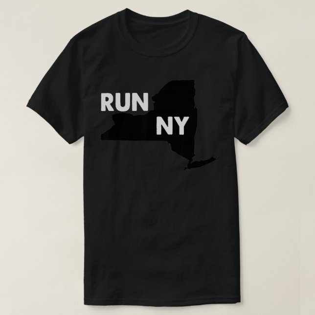 New York Marathon Run NY T-Shirt (Design vorne)