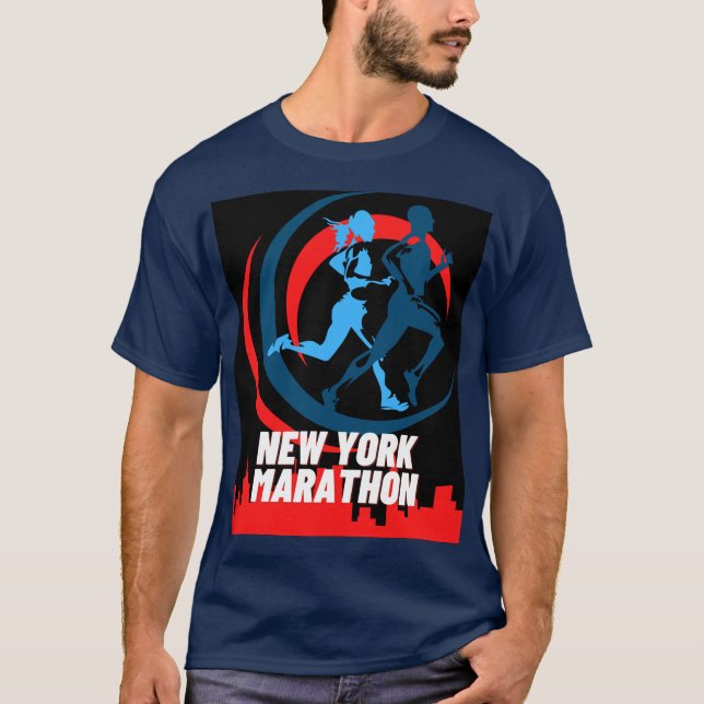 New York Marathon T-Shirt (Vorderseite)