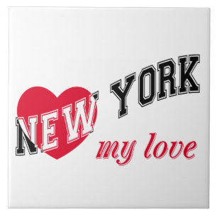 New York meine Liebe Fliese