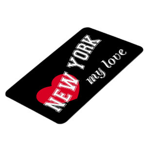New York meine Liebe Magnet