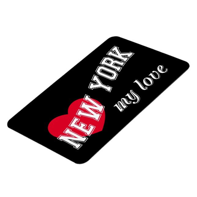 New York meine Liebe Magnet (Linke Seite)