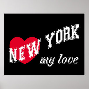 New York meine Liebe Poster