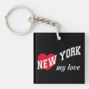 New York meine Liebe Schlüsselanhänger